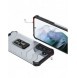 Crystal Ring Case Kickstand Tough Rugged Cover för Samsung Galaxy S21 5G blå