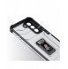 Crystal Ring Case Kickstand Tough Rugged Cover för Samsung Galaxy S21+ 5G (S21 Plus 5G) svart