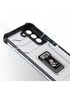 Crystal Ring Case Kickstand Tough Rugged Cover för Samsung Galaxy S21+ 5G (S21 Plus 5G) grön