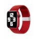 Band tygband för Watch Ultra / 9 / 8 / 7 / 6 / SE / 5 / 4 / 3 / 2 (49mm / 45mm / 44mm / 42mm) Flätat tygarmband Klockarmband