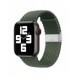 Band tygband för Watch Ultra / 9 / 8 / 7 / 6 / SE / 5 / 4 / 3 / 2 (49mm / 45mm / 44mm / 42mm) Flätat tygarmband Watch Armband