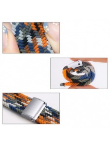Band tygband för Watch Ultra / 9 / 8 / 7 / 6 / SE / 5 / 4 / 3 / 2 (49mm / 45mm / 44mm / 42mm) Flätat tygarmband Watch Armband