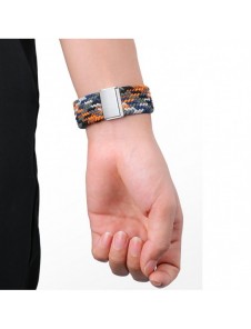 Band tygband för Watch Ultra / 9 / 8 / 7 / 6 / SE / 5 / 4 / 3 / 2 (49mm / 45mm / 44mm / 42mm) Flätat tygarmband Watch Armband