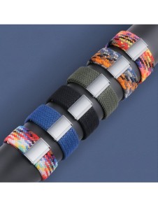 Band tygband för Watch Ultra / 9 / 8 / 7 / 6 / SE / 5 / 4 / 3 / 2 (49mm / 45mm / 44mm / 42mm) Flätat tygarmband Watch Armband
