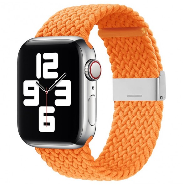 Band tygband för Watch Ultra / 9 / 8 / 7 / 6 / SE / 5 / 4 / 3 / 2 (49mm / 45mm / 44mm / 42mm) Flätat tygarmband Watch Armband