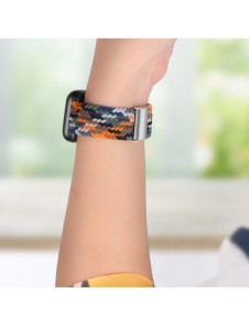 Band tygband för Watch Ultra / 9 / 8 / 7 / 6 / SE / 5 / 4 / 3 / 2 (49mm / 45mm / 44mm / 42mm) Flätat tygarmband Watch Armband