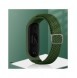 Rem Tygbyte bandrem för Xiaomi Mi Band 6/5/4/3 flätat tygarmband lila