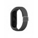 Rem Tygbyte bandrem för Xiaomi Mi Band 6/5/4/3 flätat tygarmband grå