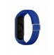 Rem Tygbyte bandrem för Xiaomi Mi Band 6/5/4/3 flätat tygarmband blå