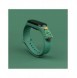 Rem Xmas Armband för Xiaomi Mi Band 4 / Mi Band 3 Jul Silikon Armband Mörkgrönt (Julgran 2)