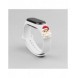Rem Xmas Armband för Xiaomi Mi Band 4 / Mi Band 3 Jul Silikon Armband Vit (Jultomten)