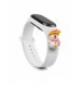 Rem Xmas Armband för Xiaomi Mi Band 4 / Mi Band 3 Jul Silikon Armband Vit (Snowman 2)