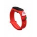 Rem Xmas Armband för Xiaomi Mi Band 4 / Mi Band 3 Jul Silikon Armband Röd (Santa 1)