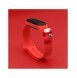 Rem Xmas Armband för Xiaomi Mi Band 4 / Mi Band 3 Jul Silikon Armband Röd (strumpa)