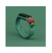 Rem Xmas Armband för Xiaomi Mi Band 6 / Mi Band 5 Christmas Silikon Armband Mörkgrönt (Block)