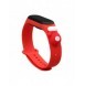 Rem Xmas Armband för Xiaomi Mi Band 6 / Mi Band 5 Jul Silikon Armband Röd (handske)