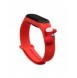 Rem Xmas Armband för Xiaomi Mi Band 6 / Mi Band 5 Jul Silikon Armband Röd (strumpa)