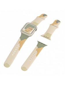 Armband Moro Band för Apple Watch 9/8/7/6 / SE / 5/4/3/2 (41mm / 40mm / 38mm) Silikonarmband Armbandsmönster 6