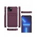 Card Armor Case Fodral för Xiaomi Redmi 10X 4G / Xiaomi Redmi Note 9 Card Wallet Silikon Armor Cover Airbag Blå