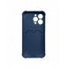 Card Armor Case Fodral för Xiaomi Redmi 10X 4G / Xiaomi Redmi Note 9 Card Wallet Silikon Armor Cover Airbag Navy