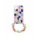 Color Chain Case gel flexibelt elastiskt fodral med ett kedjehänge för iPhone 13 Pro Max multicolour (1)
