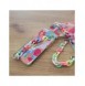 Color Chain Case gel flexibelt elastiskt fodral med ett kedjehänge för Samsung Galaxy A12 multicolour (2)
