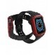 Protect Strap Band Band med fodral för Apple Watch 7 / SE (41/40 / 38mm) fodral Pansarklocka Svart