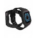 Protect Strap Band Band med fodral för Apple Watch 7 / SE (41/40 / 38mm) fodral Pansarklocka Svart