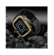 Protect Strap Band Band med fodral för Apple Watch 7 / SE (41/40 / 38mm) fodral Pansarklocka Svart