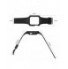 Protect Strap Band Band med fodral för Apple Watch 7 / SE (41/40 / 38mm) fodral Pansarklocka Vit