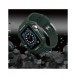 Protect Strap Band med fodral för Apple Watch 7 / SE (45/44 / 42 mm) fodral pansarklocka Grön