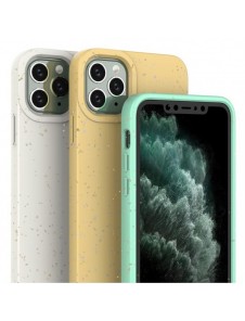 Eco Case Fodral för iPhone 11 Pro Silikonskal Telefonskal Rosa