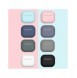Fodral för AirPods 3 Silikon mjukt hörlursfodral Mörkblått (fodral C)