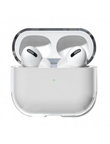 Fodral för AirPods 3 hårt och starkt fodral för hörlurar genomskinligt (fodral A)