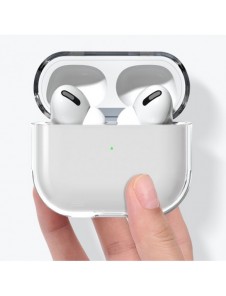 Fodral för AirPods 3 hårt och starkt fodral för hörlurar genomskinligt (fodral A)