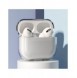 Fodral för AirPods 3 hårt och starkt fodral för hörlurar genomskinligt (fodral A)