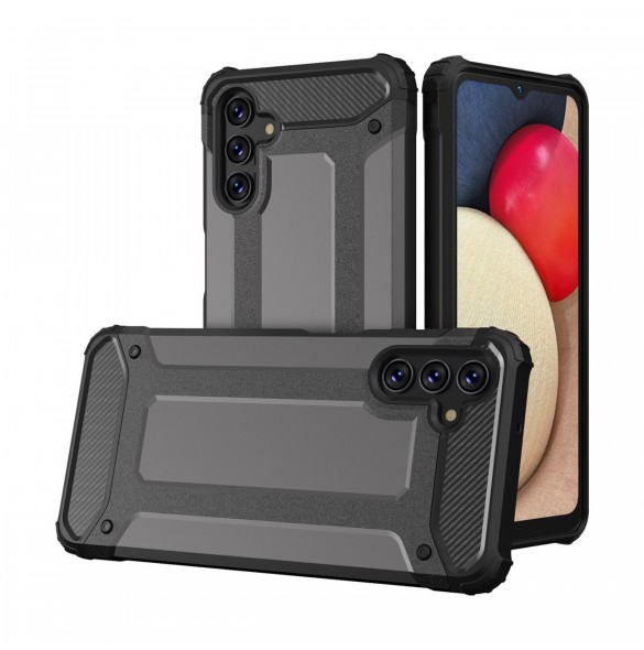 Hybrid Armor Case Tough Rugged Cover för Samsung Galaxy A13 5G svart