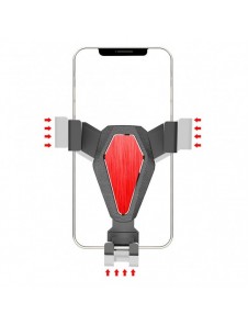 Gravity smartphone bilhållare, silver (YC07)