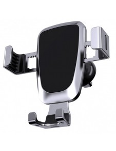 Gravity smartphone bilhållare för luftventil silver (YC08)