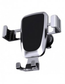 Gravity smartphone bilhållare för luftventil silver (YC08)