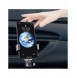 Gravity smartphone bilhållare för luftventil silver (YC08)