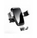 Gravity smartphone bilhållare, svart ventilationsgaller (YC08)