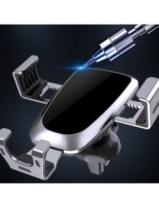 Gravity smartphone bilhållare, svart ventilationsgaller (YC08)