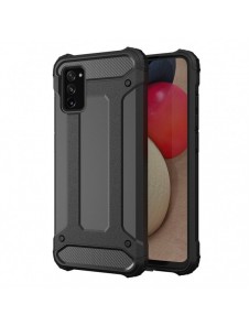 Hybrid Armor Case Tough Rugged Cover för Samsung Galaxy A03s svart