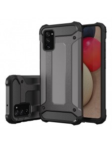 Hybrid Armor Case Tough Rugged Cover för Samsung Galaxy A03s svart