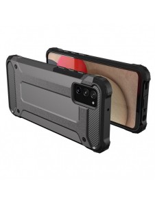 Hybrid Armor Case Tough Rugged Cover för Samsung Galaxy A03s svart