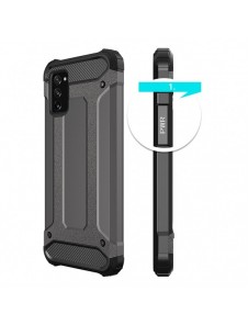 Hybrid Armor Case Tough Rugged Cover för Samsung Galaxy A03s svart