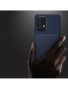 Thunder Case flexibelt pansarskal för Samsung Galaxy A53 5G blå