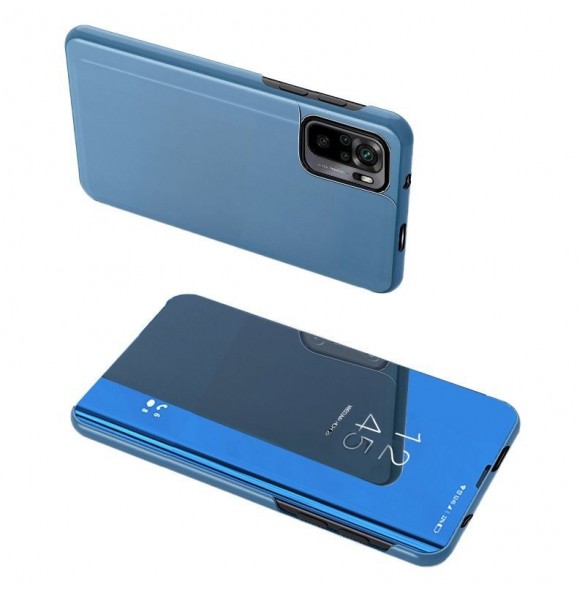 Clear View Case flip-fodral Xiaomi Redmi Note 11 Pro+ 5G (Kina) / 11 Pro 5G (Kina) / Mi11i HyperCharge / Poco X4 NFC 5G blå