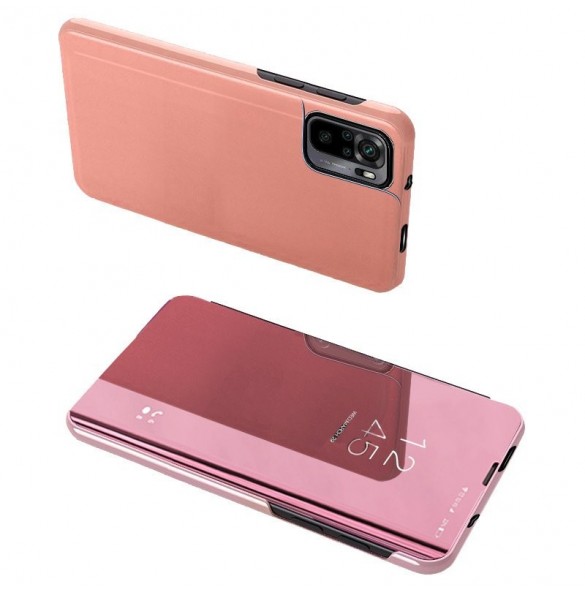 Clear View Fodral Poco M4 Pro 5G rosa